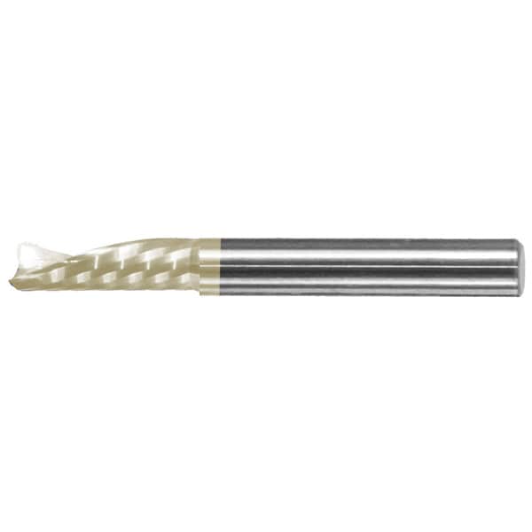 1/2x1x1/2x3 1FL Downcut O-Flute Xtreme Crescent End Router, PowerZ